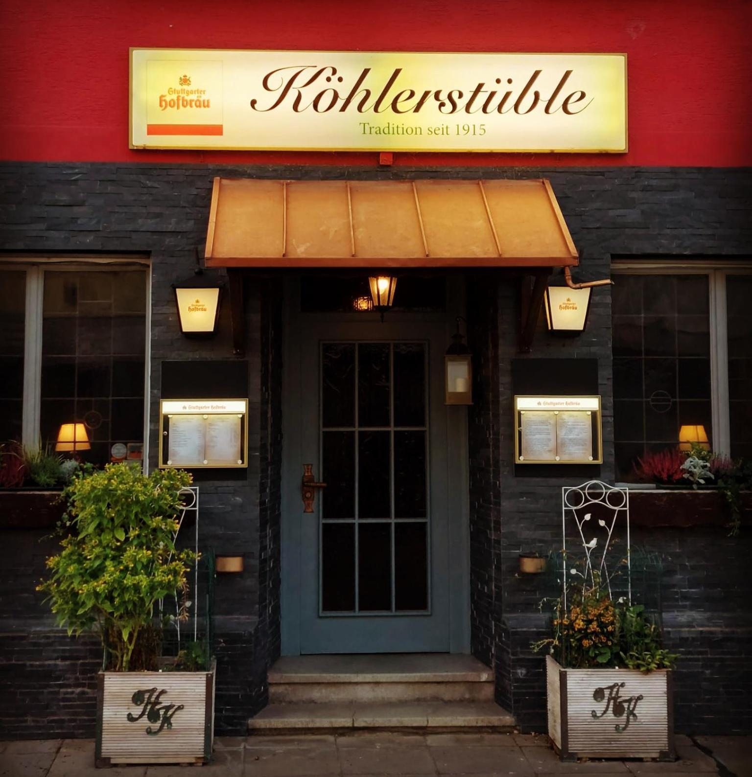 Hotel-Restaurant Koehler Stuttgart Bagian luar foto